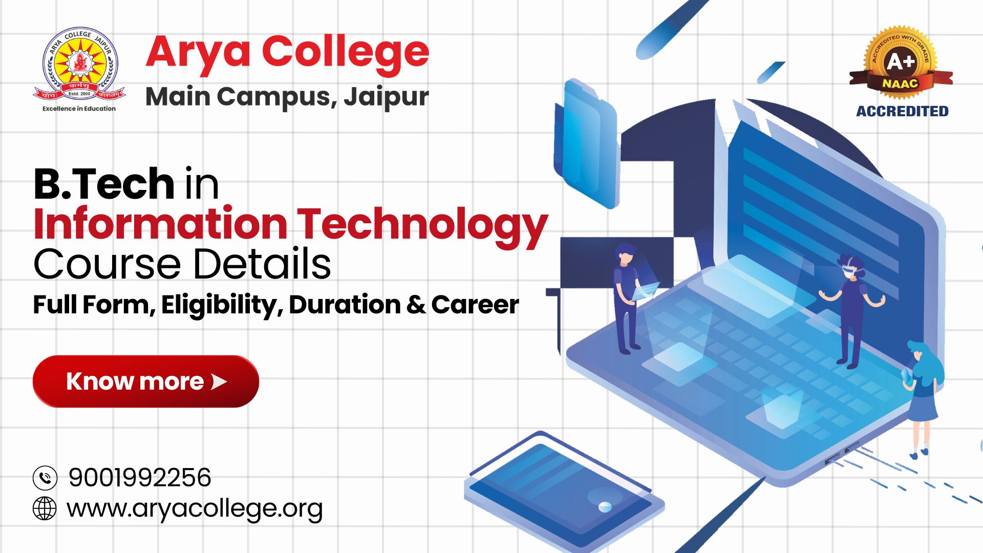 B.Tech in Information Technology: Course Information, Full Form, Eligibility, Duration, and Career Opportunities