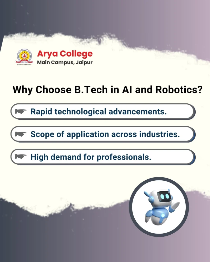 Why Choose Btech in Ai and Robotics