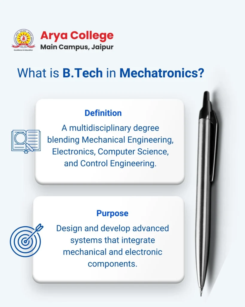 What is Btech in Mechatronics