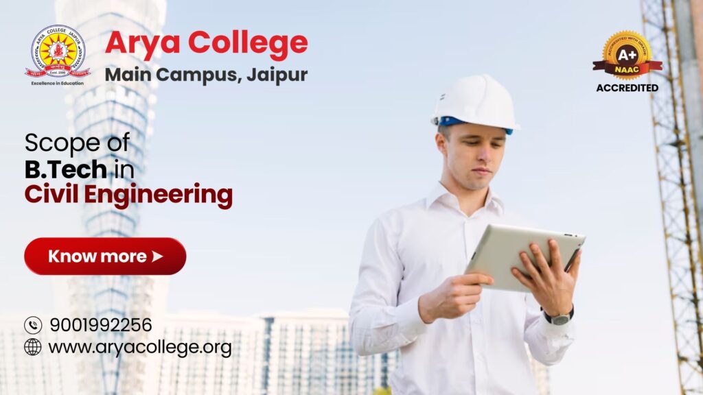 Scope of BTech in Civil Engineering