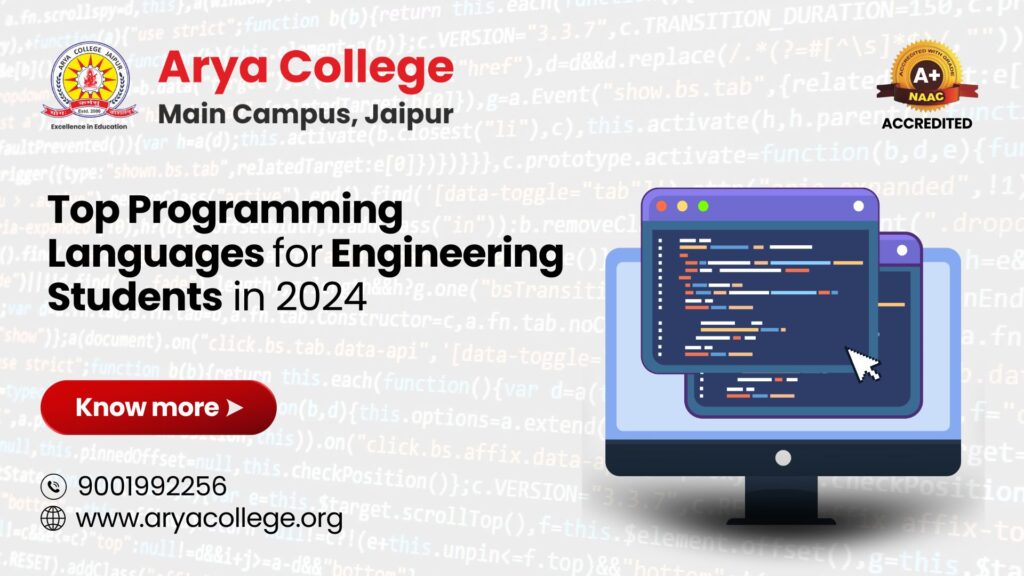 Top programming languages for btech studentts