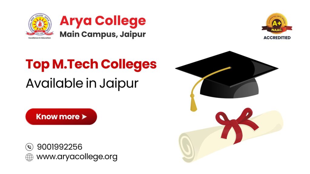 Top Mtech Colleges Available in Jaipur