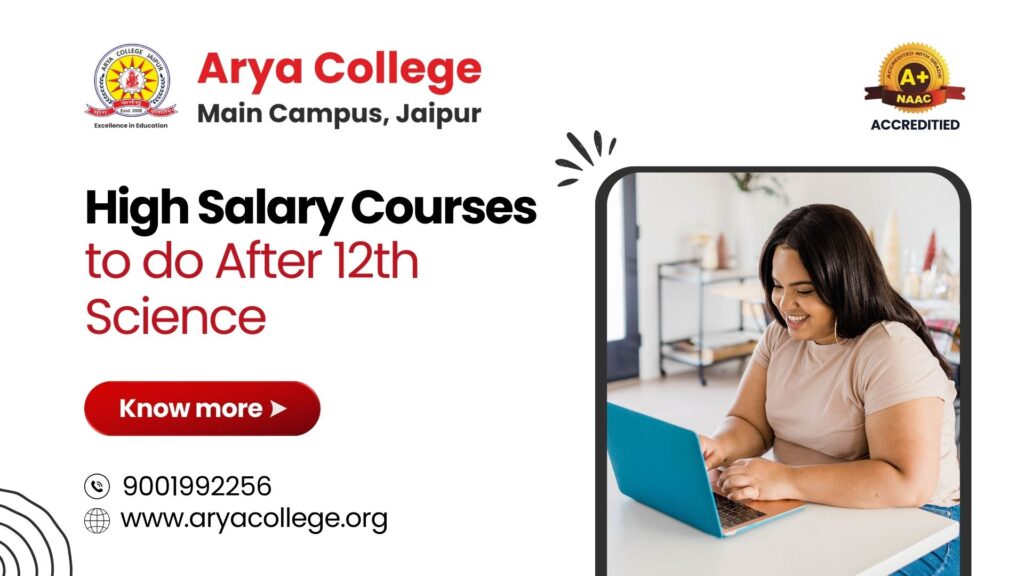 High Salary Courses to do After 12th Science